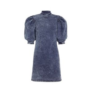 NEVER WORN!! GANNI Cult Denim Mini Dress